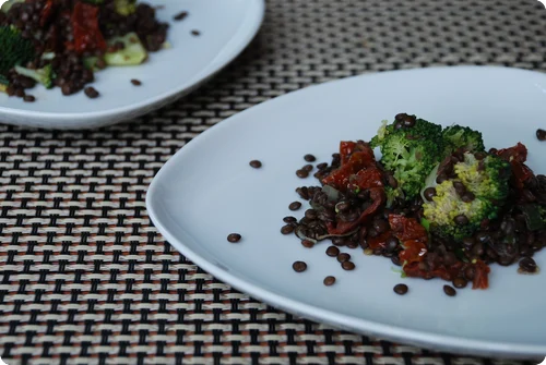 Broccoli-Linsen-Salat