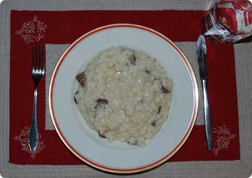Pilzrisotto